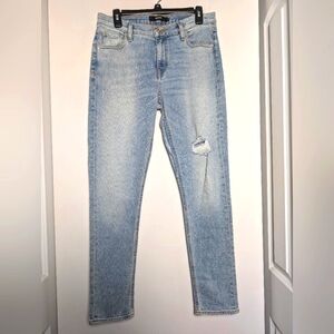 Hudson jeans Lana boyfriend light wash sz 27 distressed